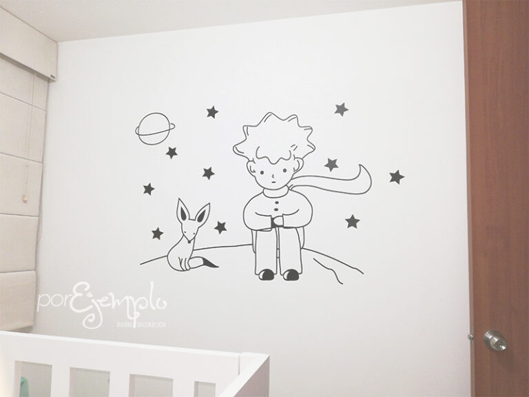 Vinilo Principito y el zorro 1