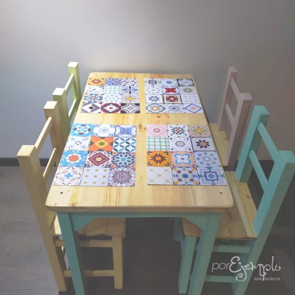 individuales de mesa