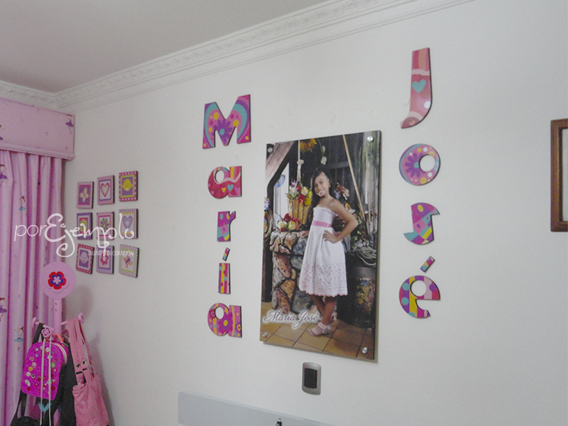 letras y figuras 3d 3
